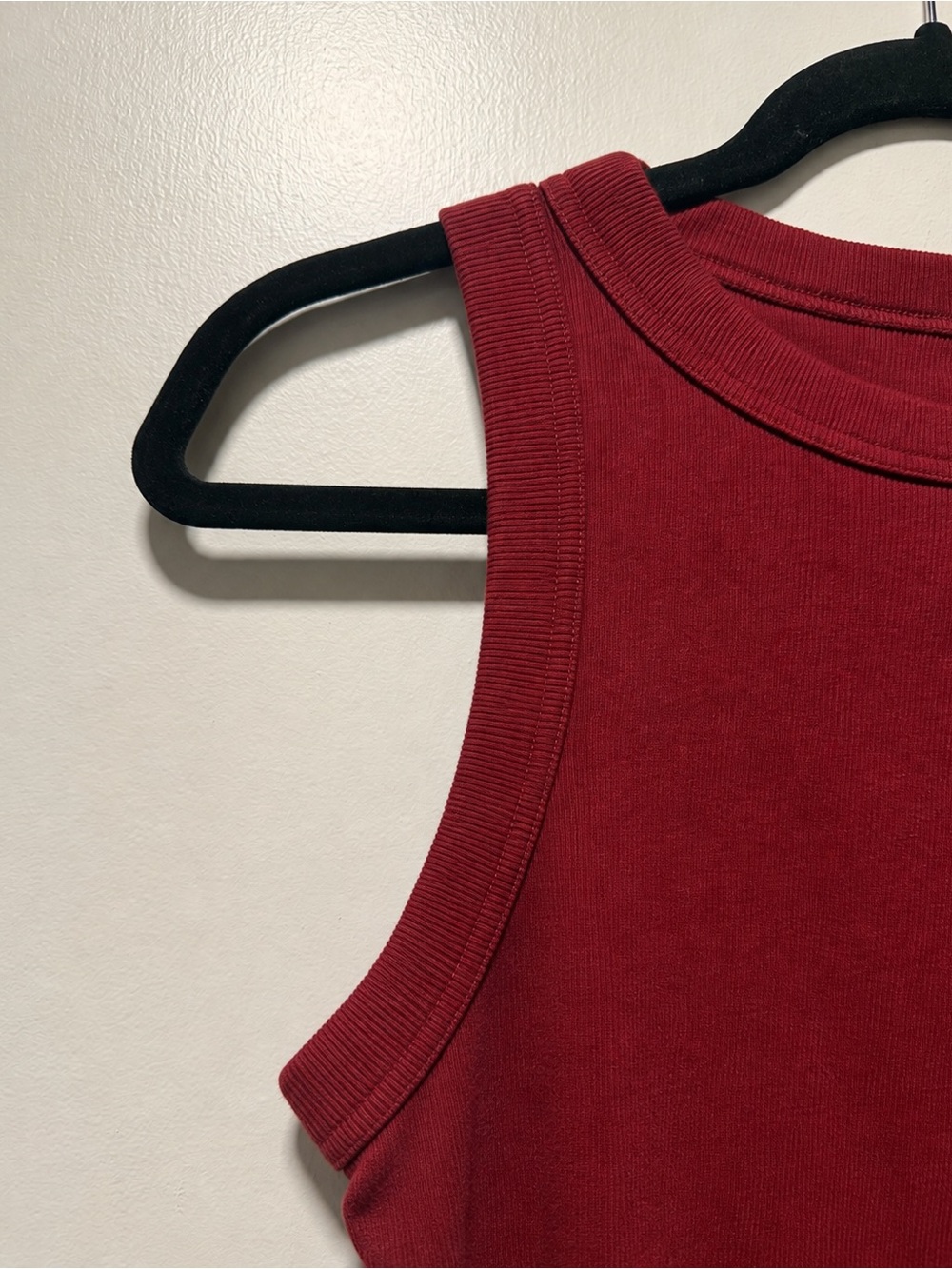 Banana Republic Ribbed Racer Tank Top - Picture 5 of 6